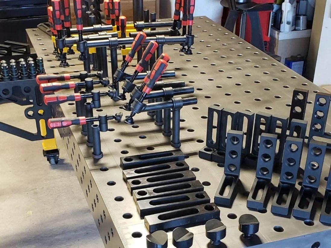 Masa de sudura modulara